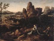 unknow artist A landscape with the rest on the Flight into egypt china oil painting artist